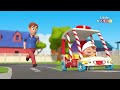 Policeman vs Fireman | Jobs Song by Little Angel Kids Songs and Nursery Rhymes