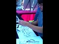 Jed Henry Sketching at Sakura Matsuri 2013