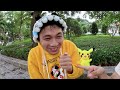 Hà Sam Thử Thách Ăn Uống Theo Màu Sắc Của Các Nhân Vật Dễ Thương Và Kinh Dị Nàng Tiên Cá, Pikachu