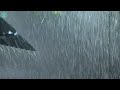 Thunderstorm Rain Sound | Meditation, 100% Absolute Sleep