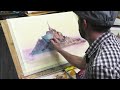 How to paint a ICONIC Land mass and  maintain atmosphere