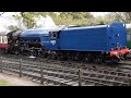 Wednesday 10th April 2024 Seven Valley railway with steam locomotive 60532 blue Peter