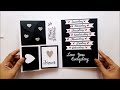 Beautiful Handmade Birthday Card for a Friend | DIY Birthday Greeting Card for Friend | Tutorial