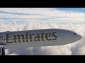 PMDG B777-300ER Emirates | Glasgow - Dubai | Full Flight MSFS2020