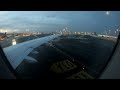 Eurowings A319: Beautiful Morning Approach to Hamburg in Snowy Landscape