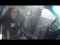 Pro Drifter from Japan Tries her First V8!