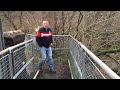 Loch Lomond. River Garbh Uisge during December 2015 floods.