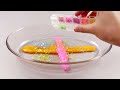 Rainbow Eggs SLIME: Finding Pinkfong Stars with CLAY Coloring! Satisfying ASMR Videos