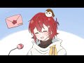 Miyabi and the unnoticed confession of Hanamigumi [Hanasaki Miyabi/Holostars Animated Clip]