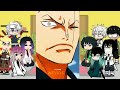 Hashiras react to Zoro as new hashira || One Piece || Gacha Club