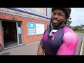 BODYBUILDER tries TRACK CYCLING for the First Time | Ft @Cade_Media