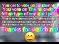 Edit My Channel! ~ We SHARE The channel.