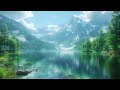 Tranquil Lake Scenery in Nature - Healing Music for Meditation and Relaxation