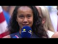 Leylah Fernandez On-Court Interview | 2021 US Open Final