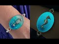 Resin How-To: Glowing Ocean looks for Jewelry and Coasters - DIY with little-windows.com