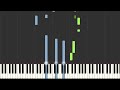 Peder B. Helland - Tomorrow | Relaxing Piano Tutorial (Synthesia)