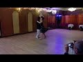 Liz Hutchinson and London Hong at Milonga Rosa 3