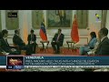 In Venezuela, Chinese diplomats visit Miraflores Palace