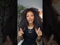 Natural Hair HACK! half wig hairstyle in 5 MINUTES #nocap