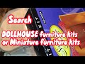 UNBOXING Dollhouse Furniture 