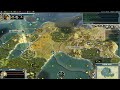 Civ 5 2v2 Huns &  Byzantium Vs Russia & Arabia