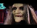 We gave this Halloween Witch Animatronic a Terrifying Makeover