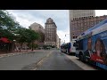 Hartford 4K - Driving Downtown - Connecticut - USA