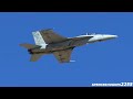 AGGRESSIVE! F-18 Super Hornet Demo 2024 El Centro Air Show