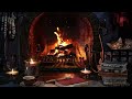 Cozy Fireplace Ambience 🔥☕️📚 | Fireside Reading | Fire ASMR for Sleep, Study & Relaxation