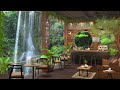 Soft Jazz Instrumental Music ☕ Spring Coffee Shop Ambience with Jazz Relaxing Music to Focus & Work
