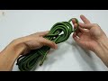 How to Coil a Rope - The PROPERLY Way to Coil Rope #3 @9DIYCrafts