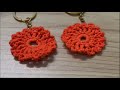 Aprenda a tricotar brincos laranja parte 2