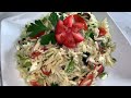 Refreshing Mediterranean Orzo Salad! ~Tasty & Quick Recipes