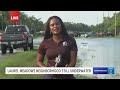 Despite rains long gone, Laurel Meadows homes are still submerged in water