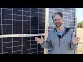 Vertical Bifacial Solar Panel Performance Results Part 1