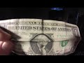 Google Eyed George One Dollar Bill