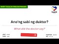 40 SHORT TAGALOG-ENGLISH PHRASES | Online Tagalog Lessons for Beginners 💙❤
