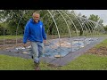 Bootstrap Farmer DIY hoop house video#3  Bending poles and install....