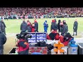 Patrick Mahomes on sideline for Chiefs Wild Card Playoff game vs Dolphins NFL