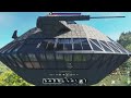 How to:Amazing UFO base with working tractor beam. ARK: Behemoth air base(Speedbuild)(Showcase)#ark