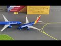 NG models southwest 737-700 1/400 scale model review