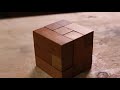 How to make a 4 Piece Soma Cube Puzzle