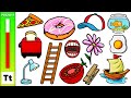 I Spy with my little eye... Listen to the letter and find the object. (Word Game for Kids)