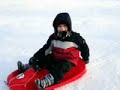 Ferro Family goes sledding