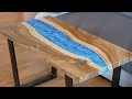 DIY. Resin River Table in a Simple Way. Table Design / RESIN ART