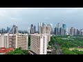 Drone View Jakarta City Indonesia 2024