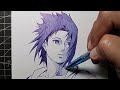 How To Draw Sasuke Uchiha Step By Step - [Naruto Shippuden]