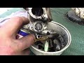 Sooty EGR valve clean up basic maintenance operation.