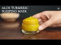 4 Overnight aloe vera masks for clear skin - turmeric, coffee, tea tree & charcoal mask