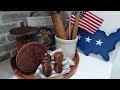 DECORATE WITH ME //🇺🇸AMERICANA SUMMER // VINTAGE PATRIOTIC HOME DECOR // CHARLOTTE GROVE FARMHOUSE